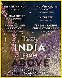 Постер «Индия с высоты птичьего полета»